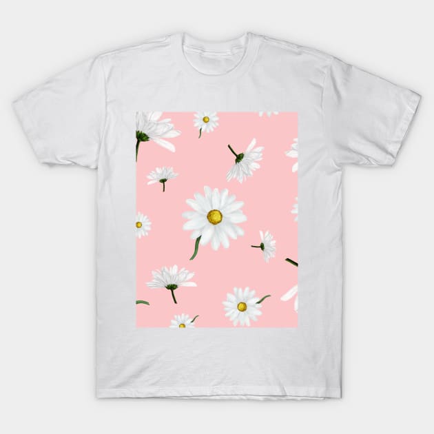 Daisies allover print T-Shirt by rlnielsen4